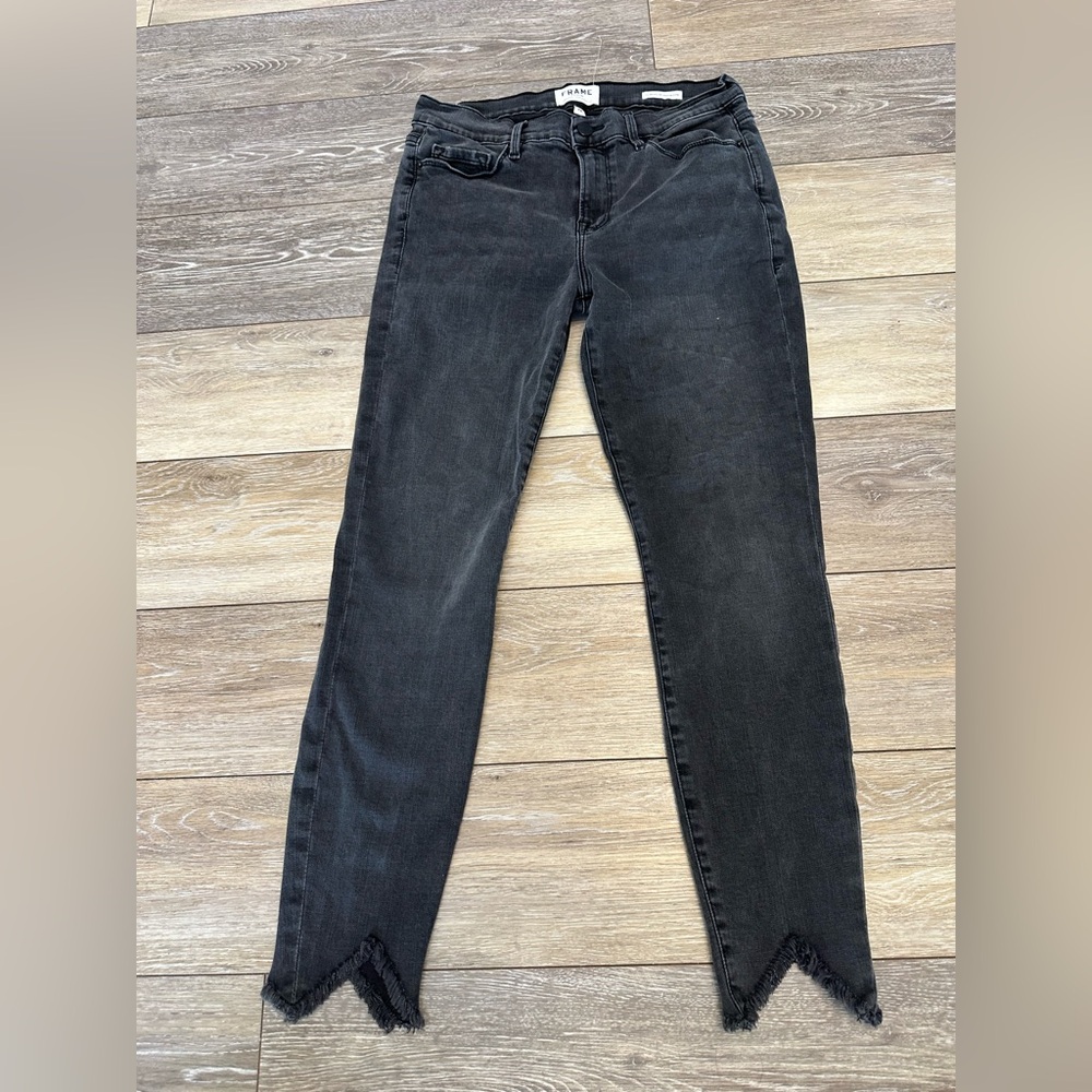 Frame Le Skinny de Jeanne Crop Jeans